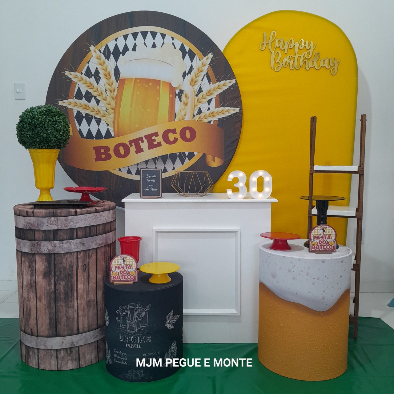 Kit Diamante Boteco - MJM PEGUE E MONTE