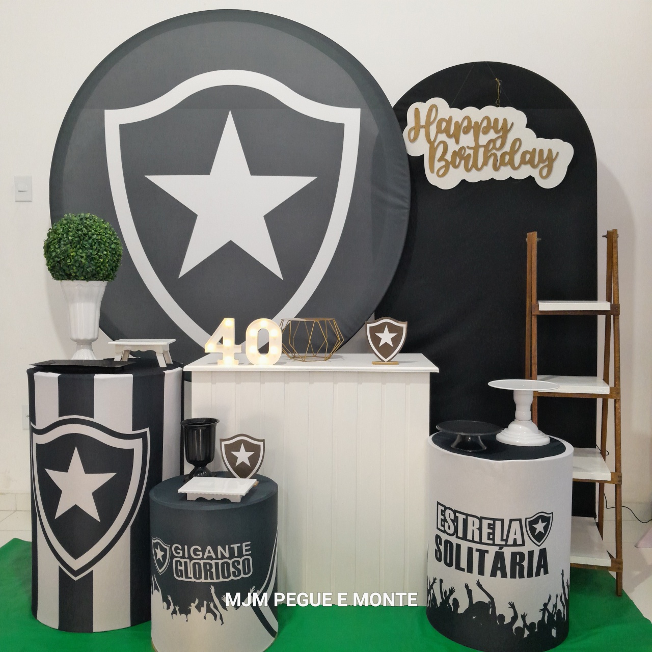 Kit Diamante Botafogo - MJM PEGUE E MONTE