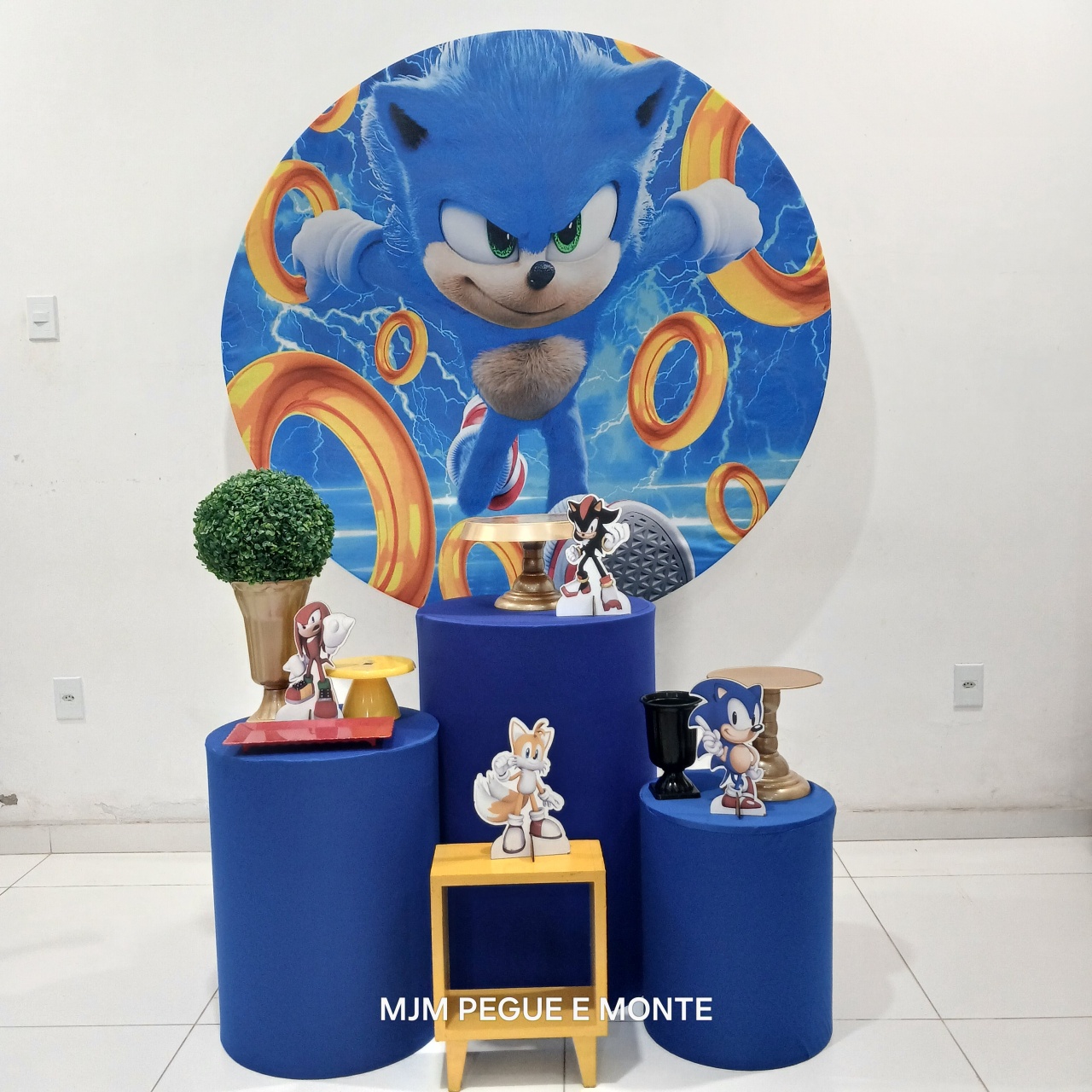 Kit Esmeralda Sonic - MJM PEGUE E MONTE