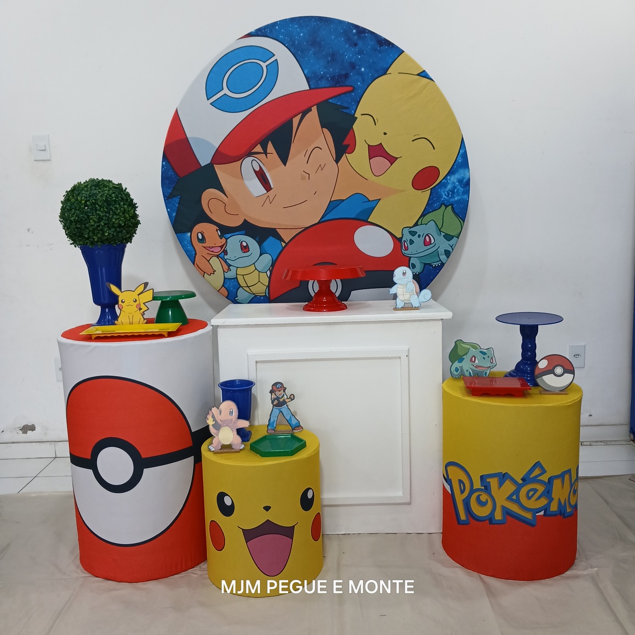Kit Pérola Pokemon - MJM PEGUE E MONTE