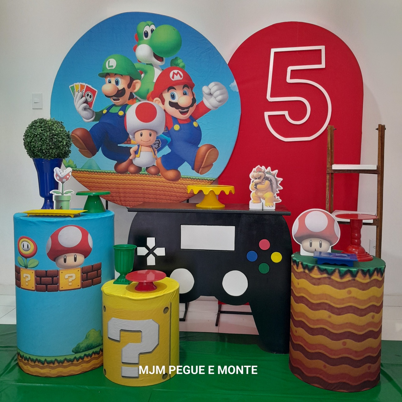 Kit Diamante Mario Bros (Game) - MJM PEGUE E MONTE
