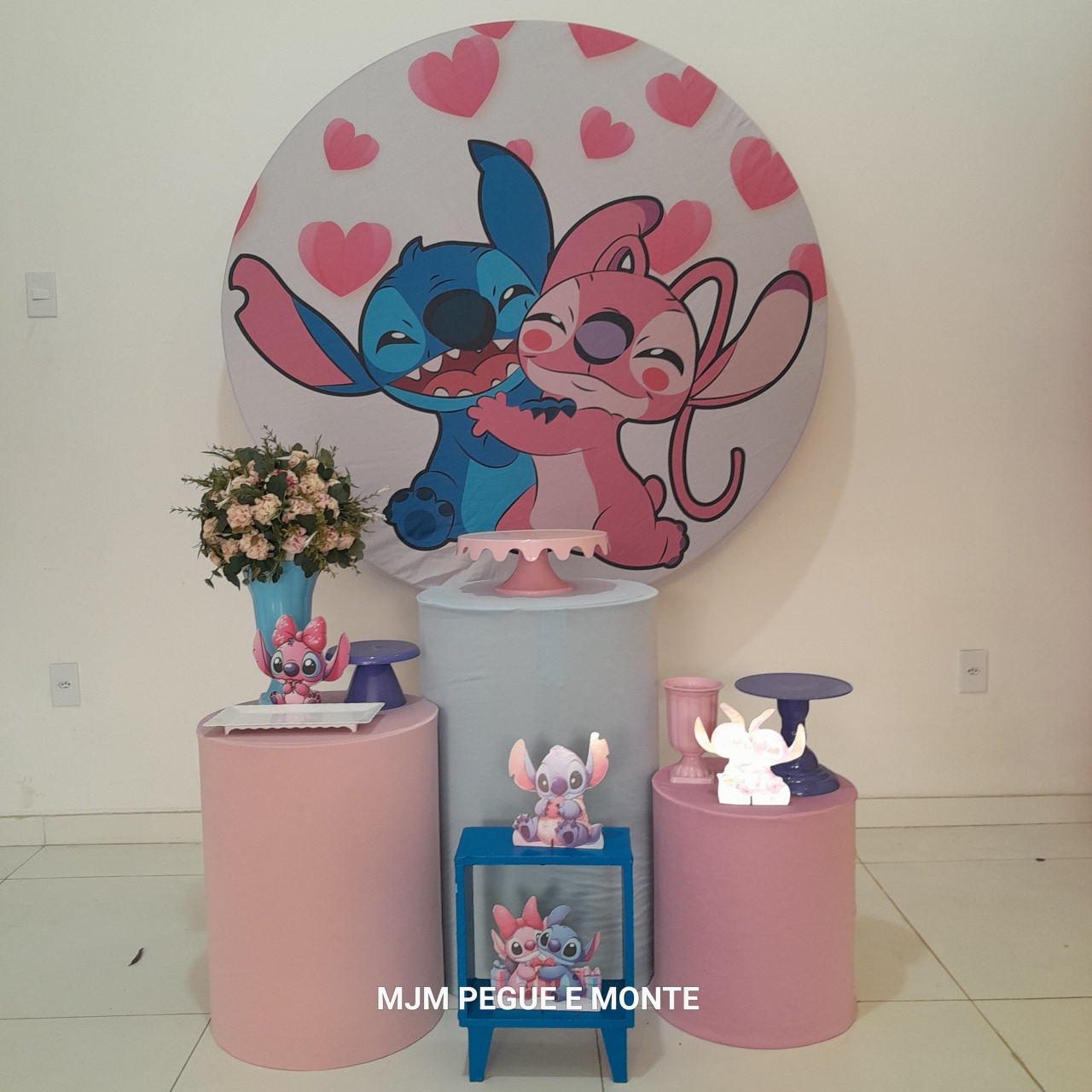 Kit Esmeralda Stich E Angel - MJM PEGUE E MONTE