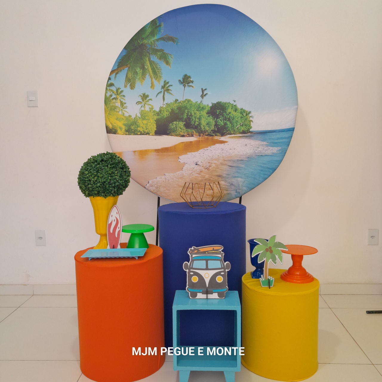 Kit Esmeralda Praia - MJM PEGUE E MONTE
