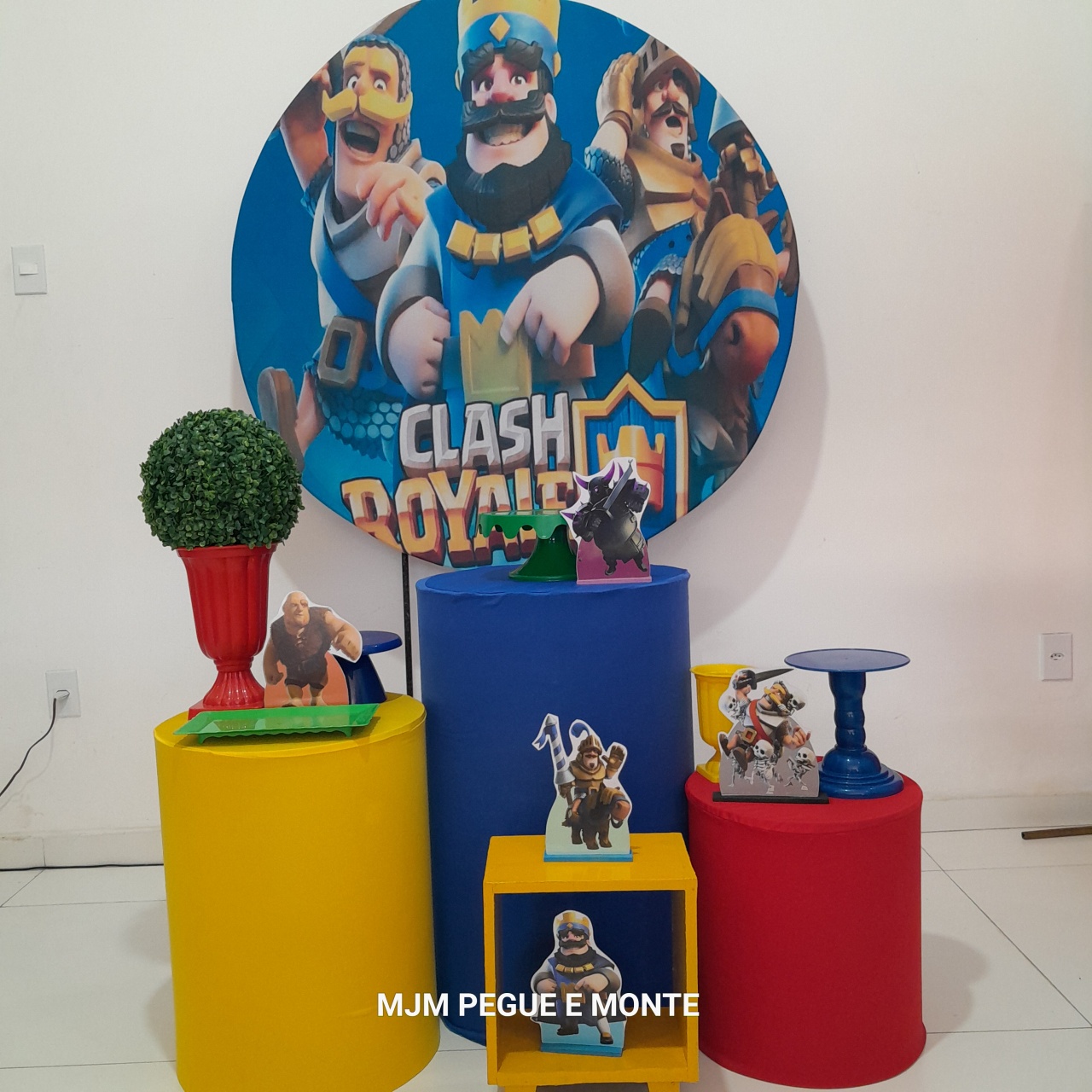 Kit Esmeralda Clash Royale - MJM PEGUE E MONTE