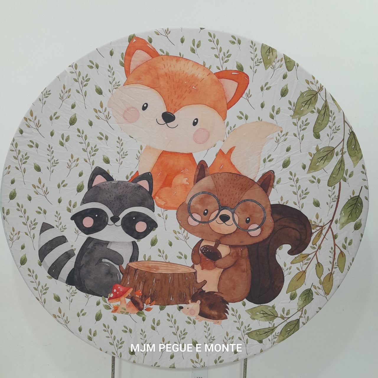 Capa Painel Redondo Bosque Encantado - MJM PEGUE E MONTE