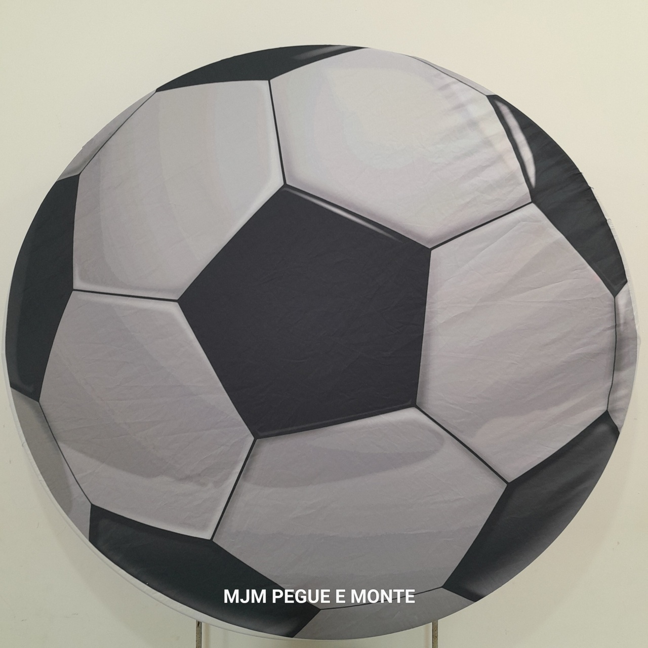 Capa Painel Redondo Futebol - MJM PEGUE E MONTE