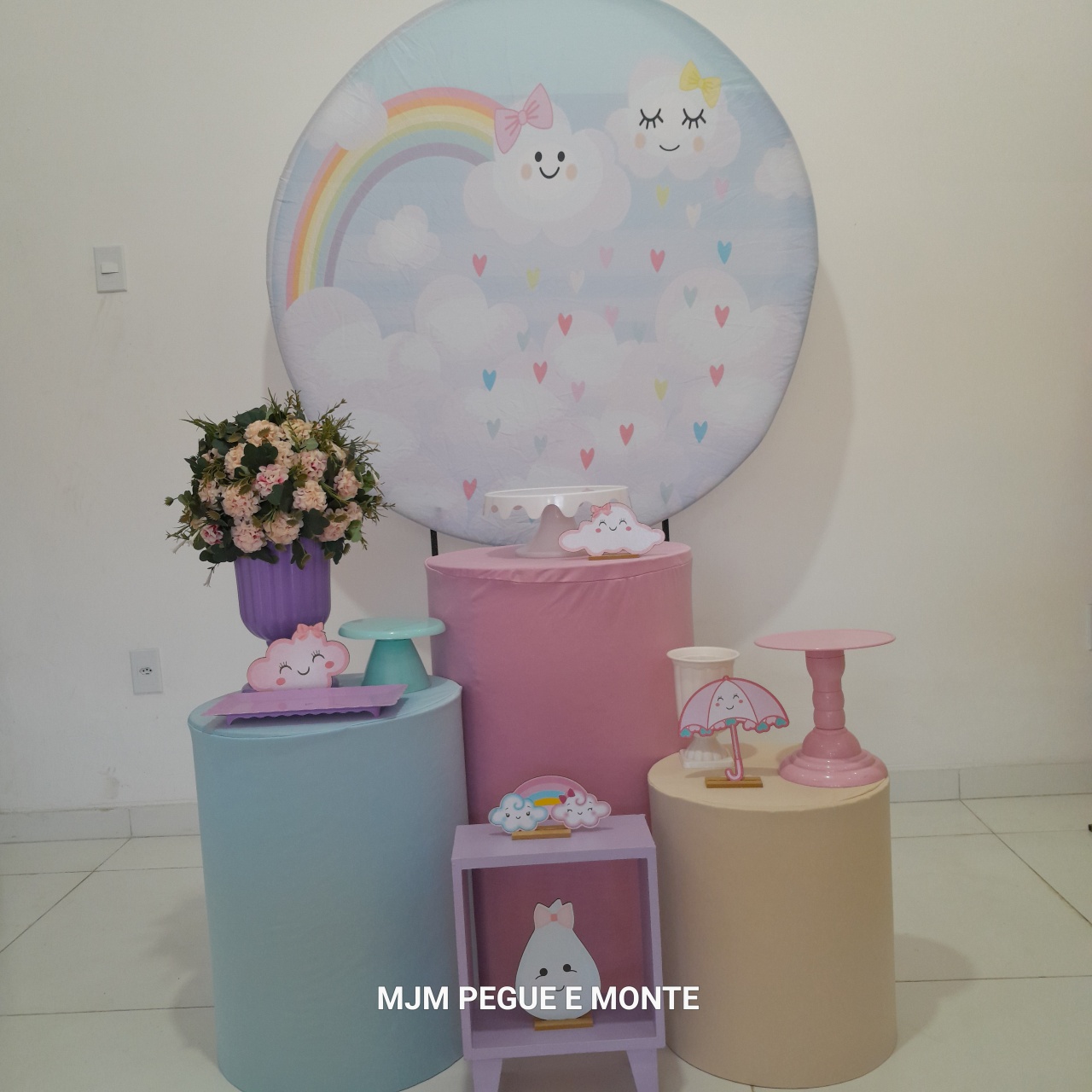 Kit Esmaralda Chuva de Benção - MJM PEGUE E MONTE