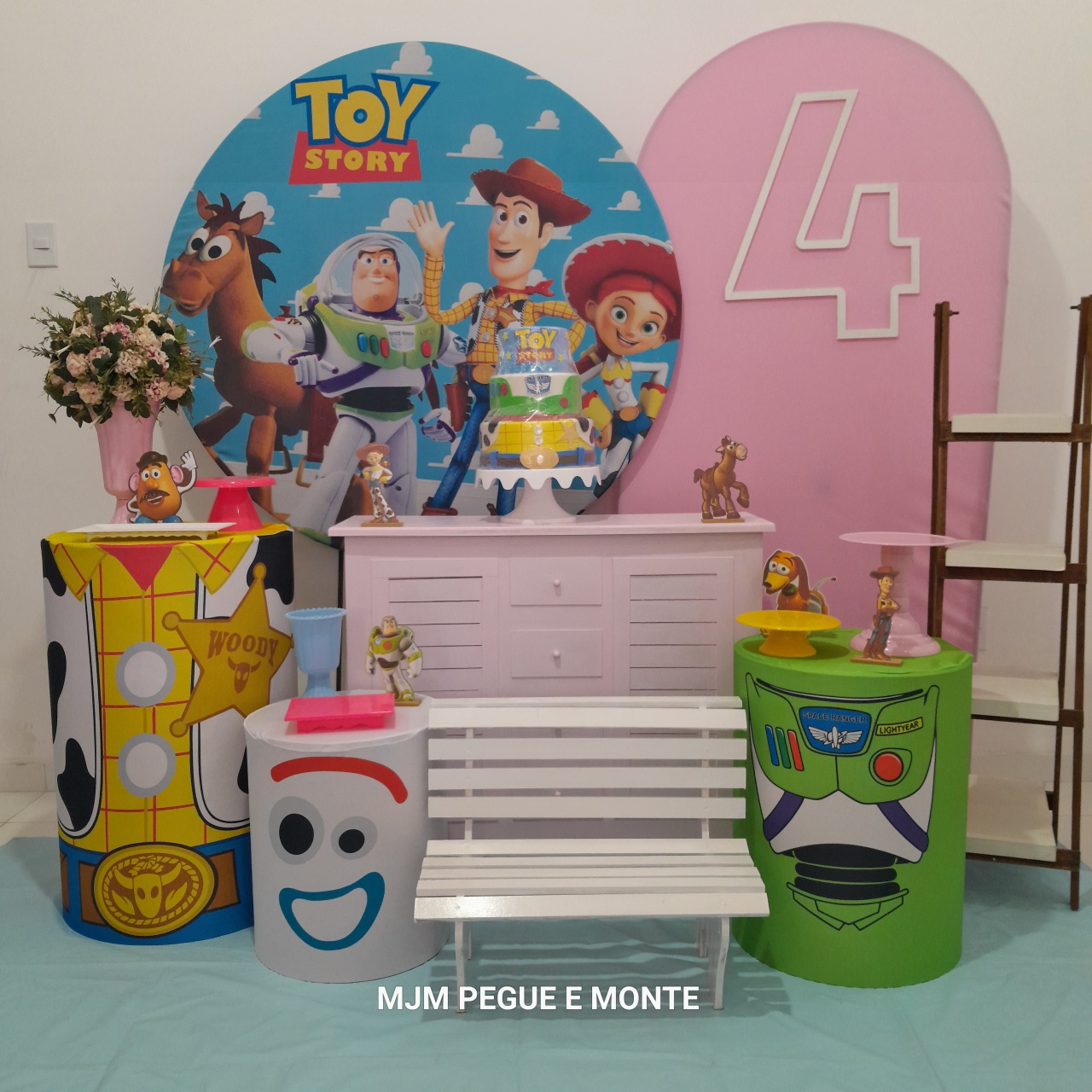 Kit Diamante Toy Store Menina - MJM PEGUE E MONTE