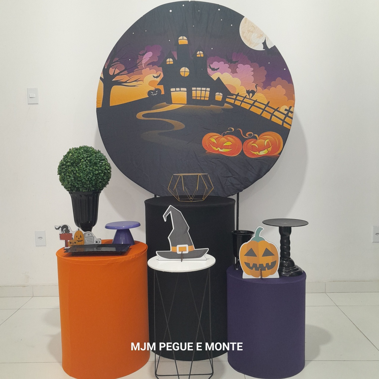 Kit Esmeralda Halloween - MJM PEGUE E MONTE