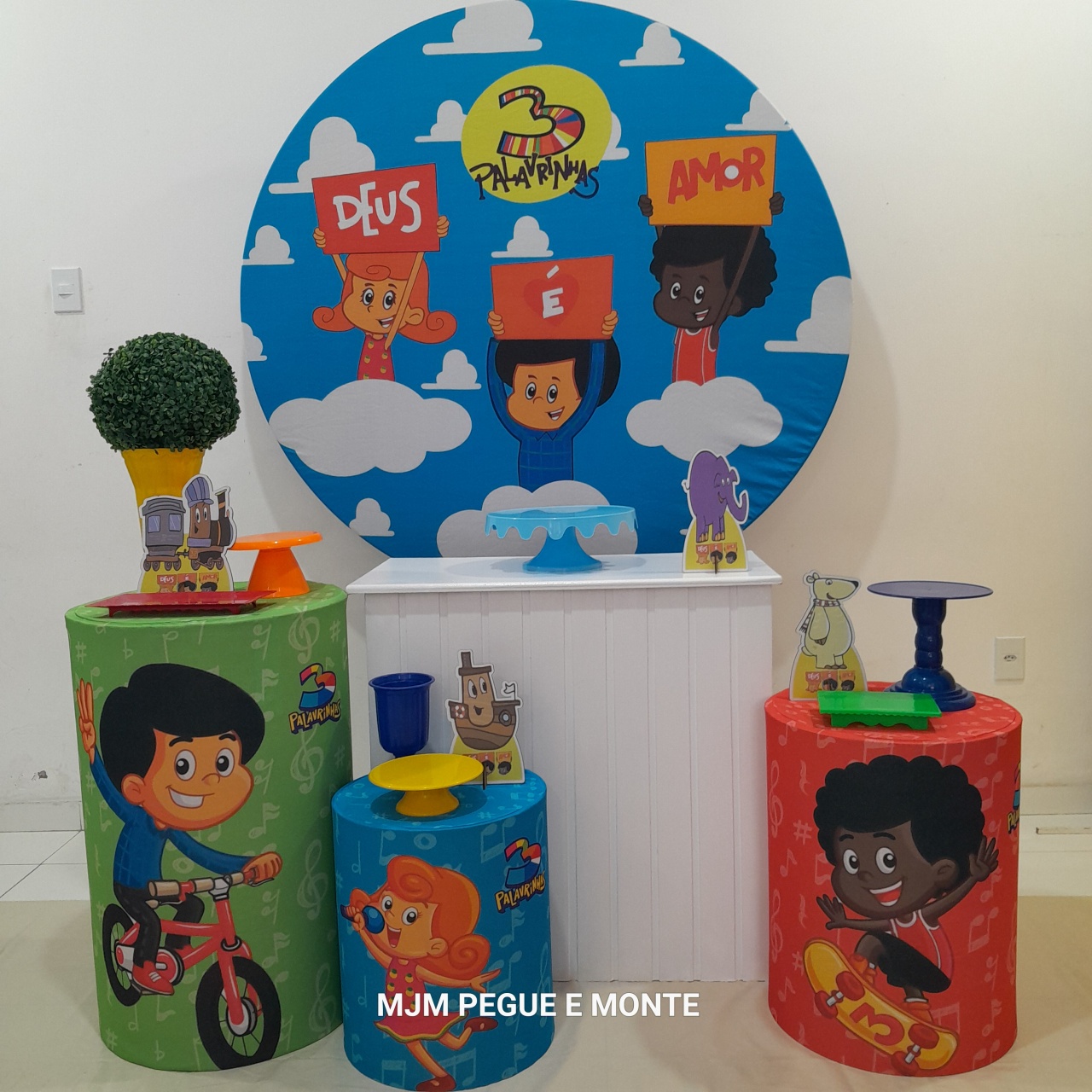 Kit Perola 3Palavrinhas 02 - MJM PEGUE E MONTE