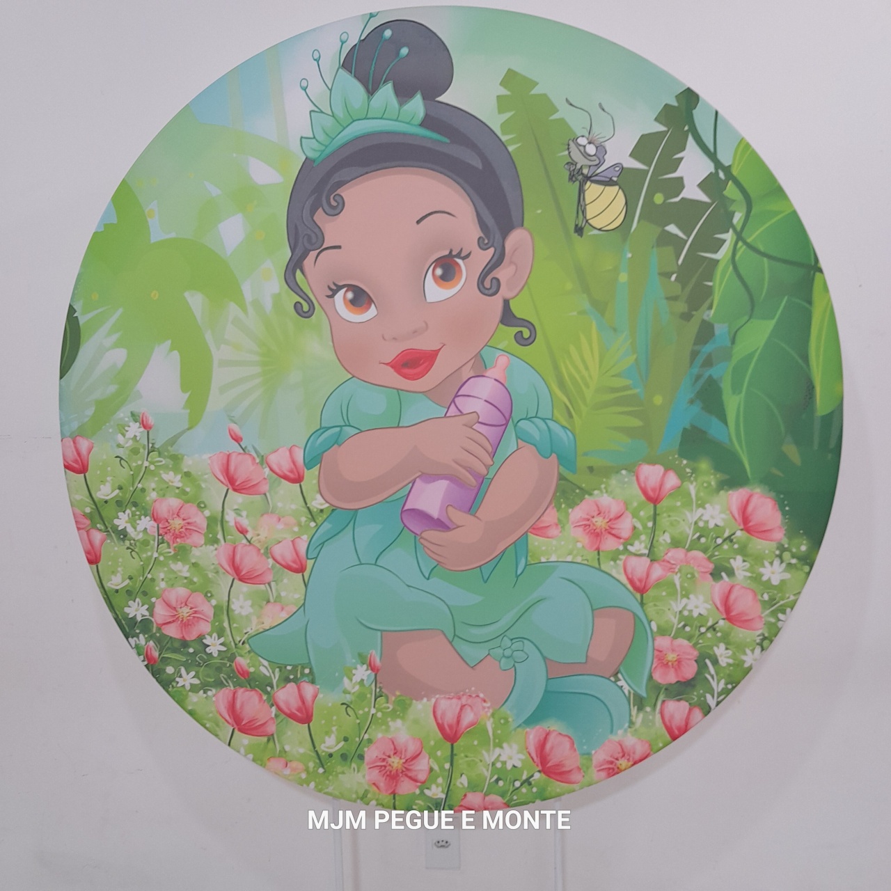 Capa Painel Redondo Tiana Baby - MJM PEGUE E MONTE