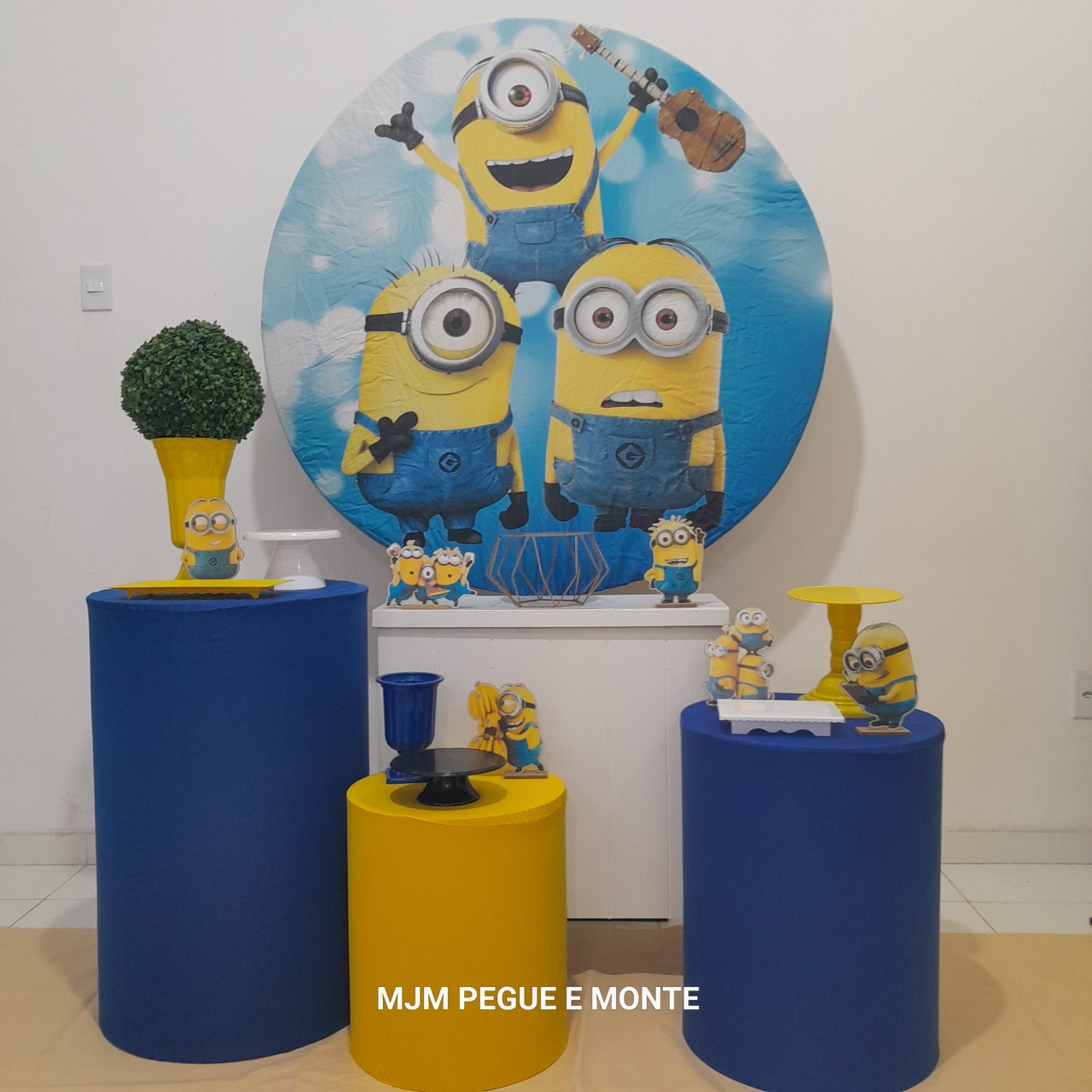Kit Pérola Minions - MJM PEGUE E MONTE