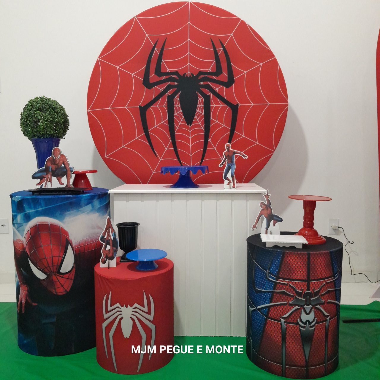 Kit Pérola Homem Aranha 02 - MJM PEGUE E MONTE