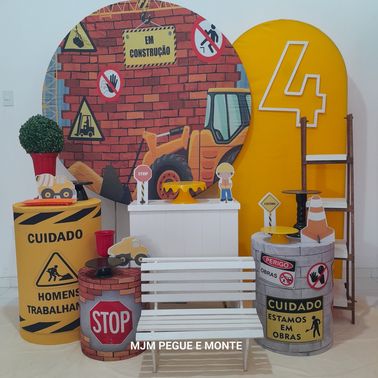 Kit Diamante Construção - MJM PEGUE E MONTE