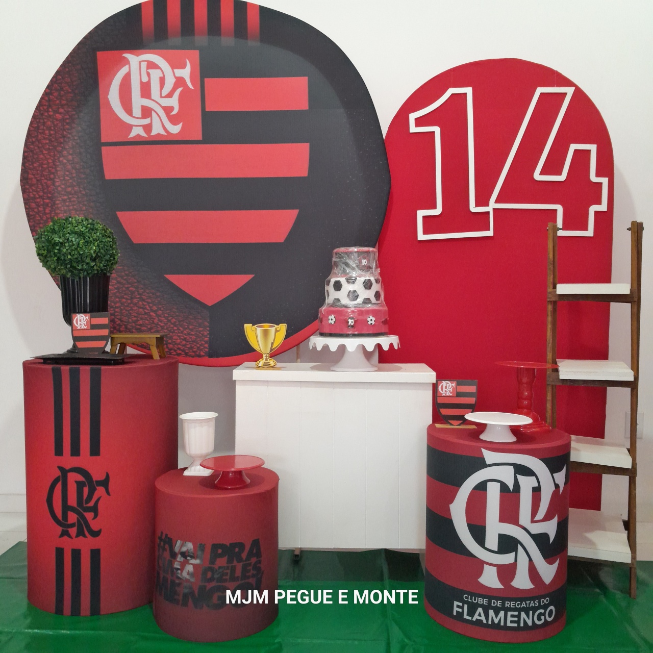 Kit Diamante Flamengo 1 - MJM PEGUE E MONTE
