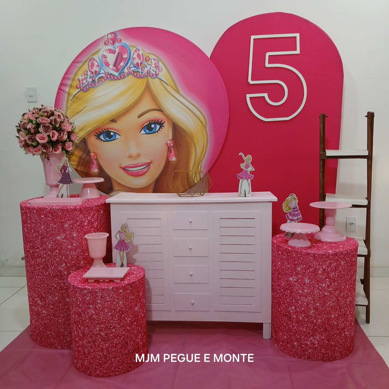 Kit Diamante Barbie 01 - MJM PEGUE E MONTE