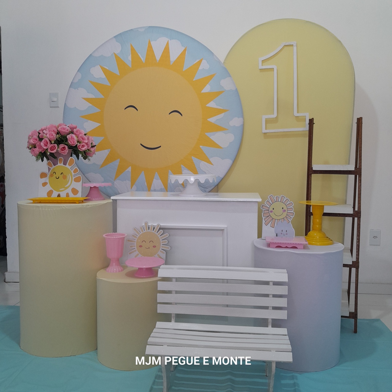Kit Diamante Sol Menina - MJM PEGUE E MONTE