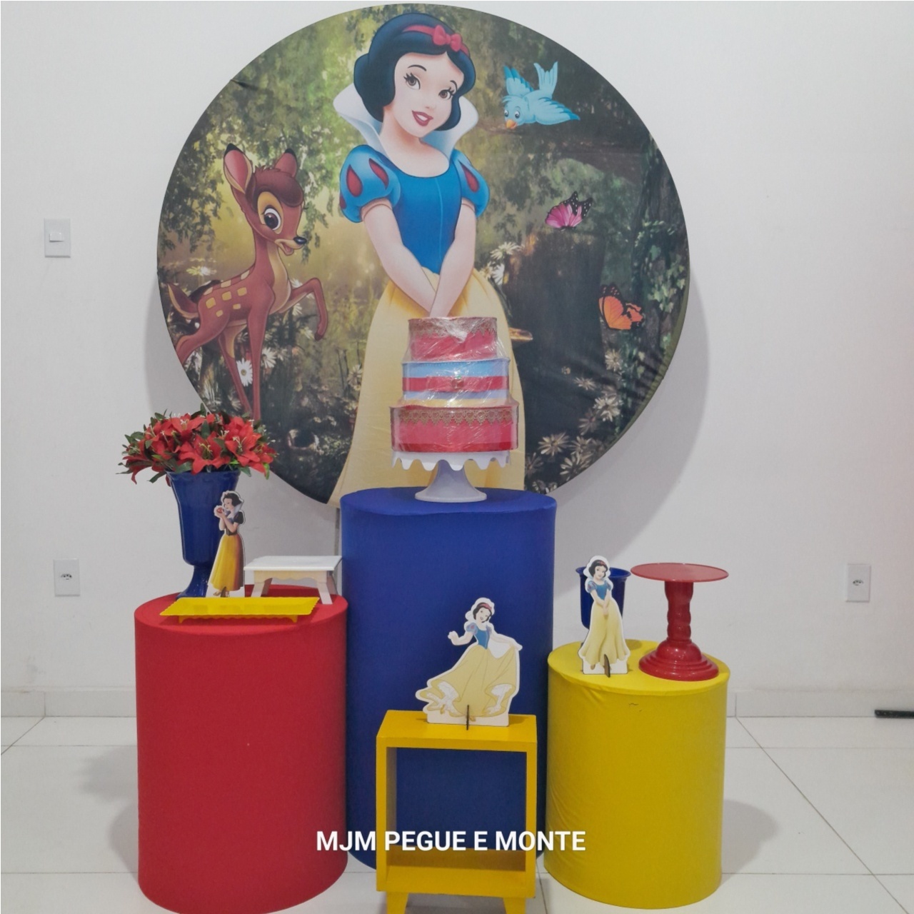 Kit Esmeralda Branca de Neve 02 - MJM PEGUE E MONTE