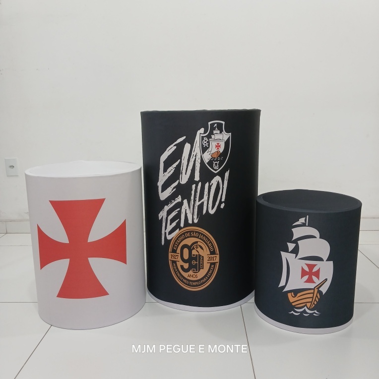 Trio de Capas de Cilindro Vasco - MJM PEGUE E MONTE