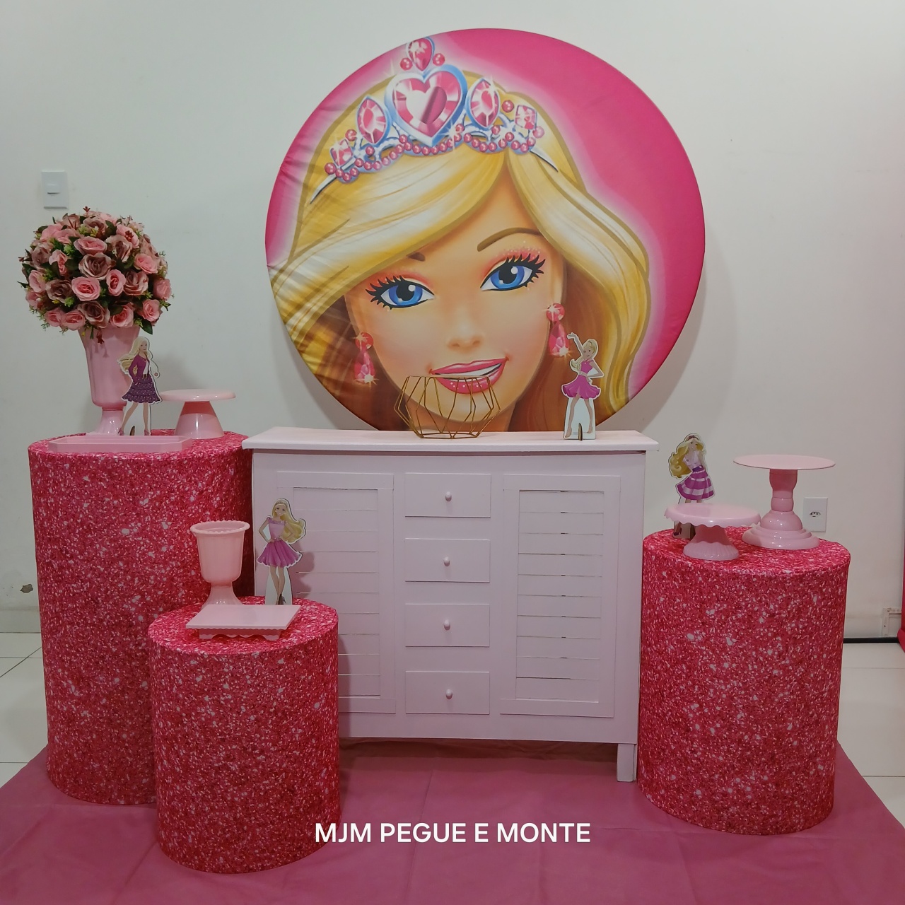 Kit Perola Barbie 01 - MJM PEGUE E MONTE