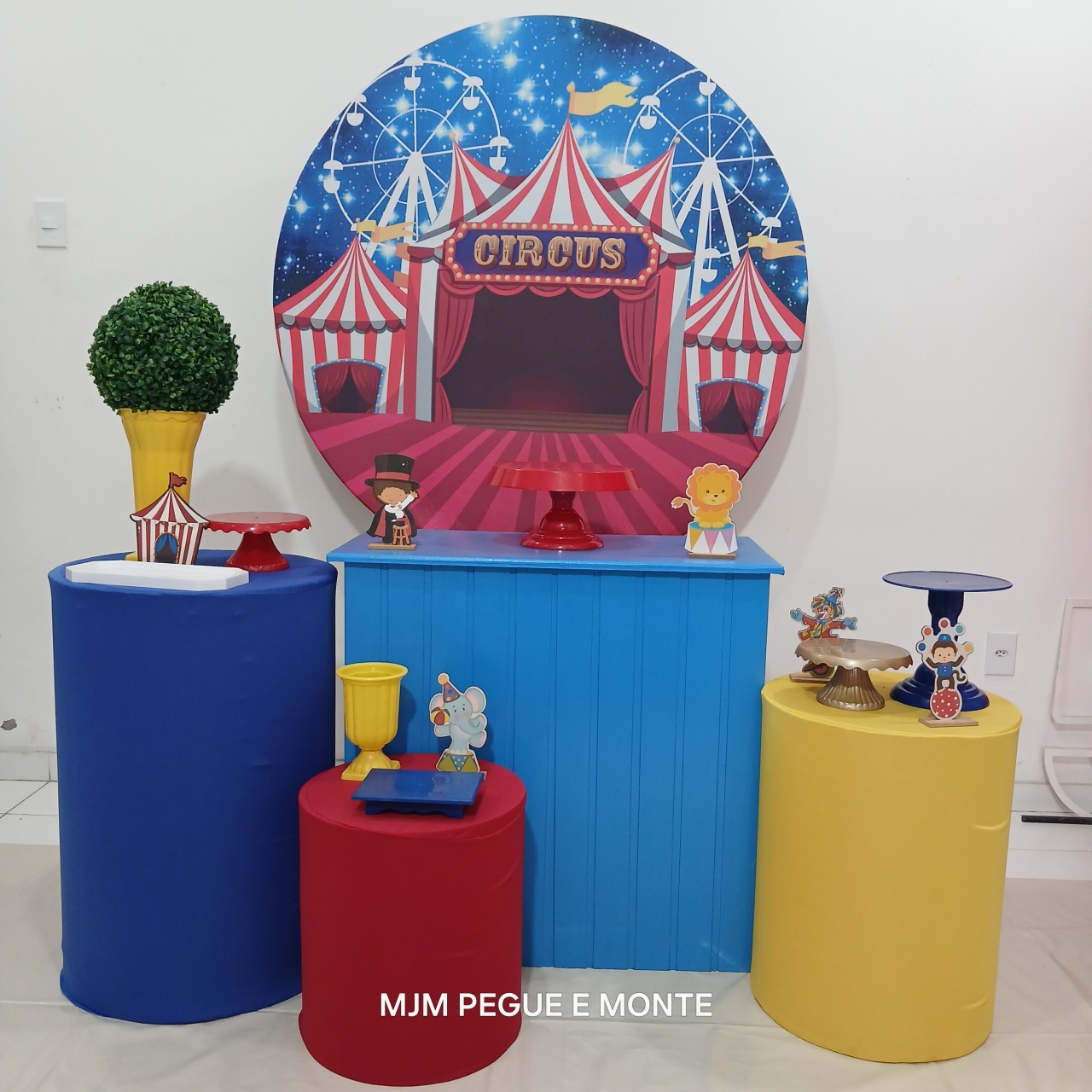 Kit Perola Circo - MJM PEGUE E MONTE