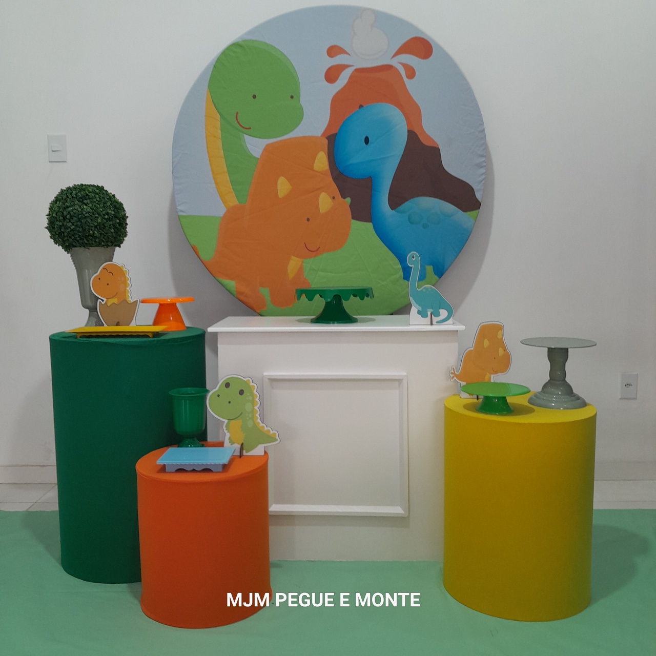 Kit Perola Dinoussauro Baby - MJM PEGUE E MONTE