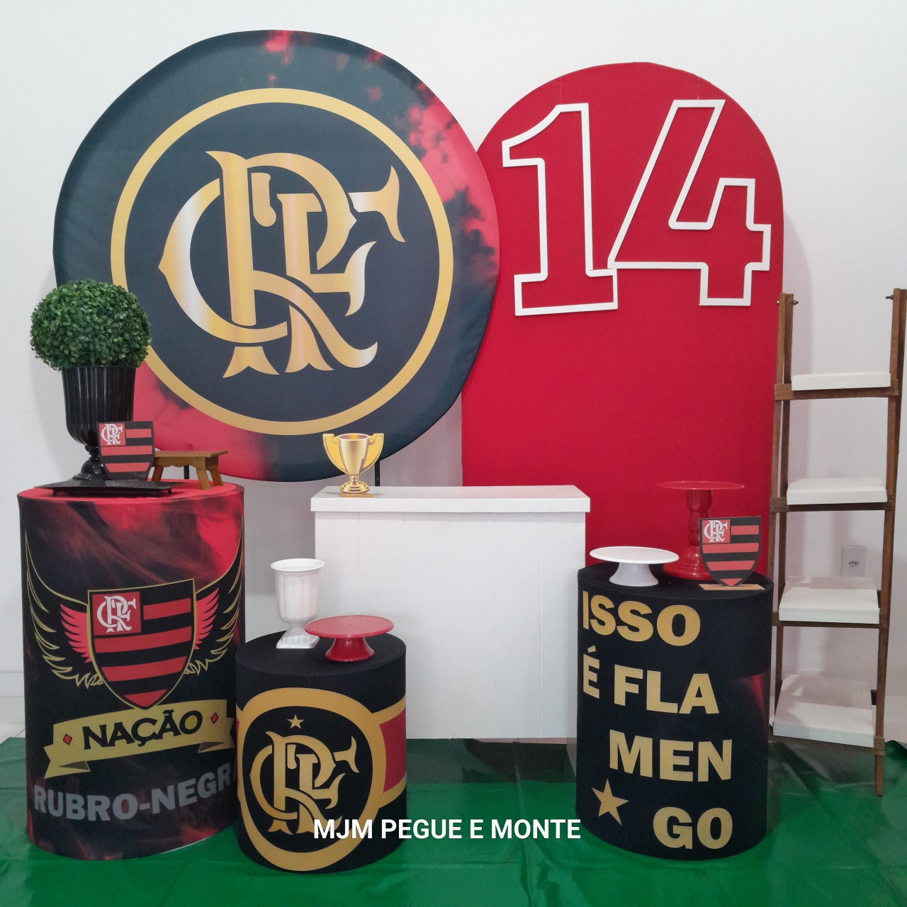 Kit Diamante Flamengo 2 - MJM PEGUE E MONTE