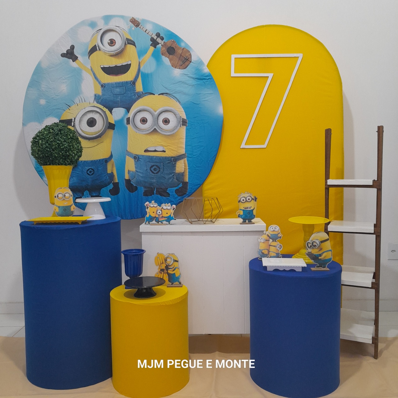 Kit Diamante Minions - MJM PEGUE E MONTE