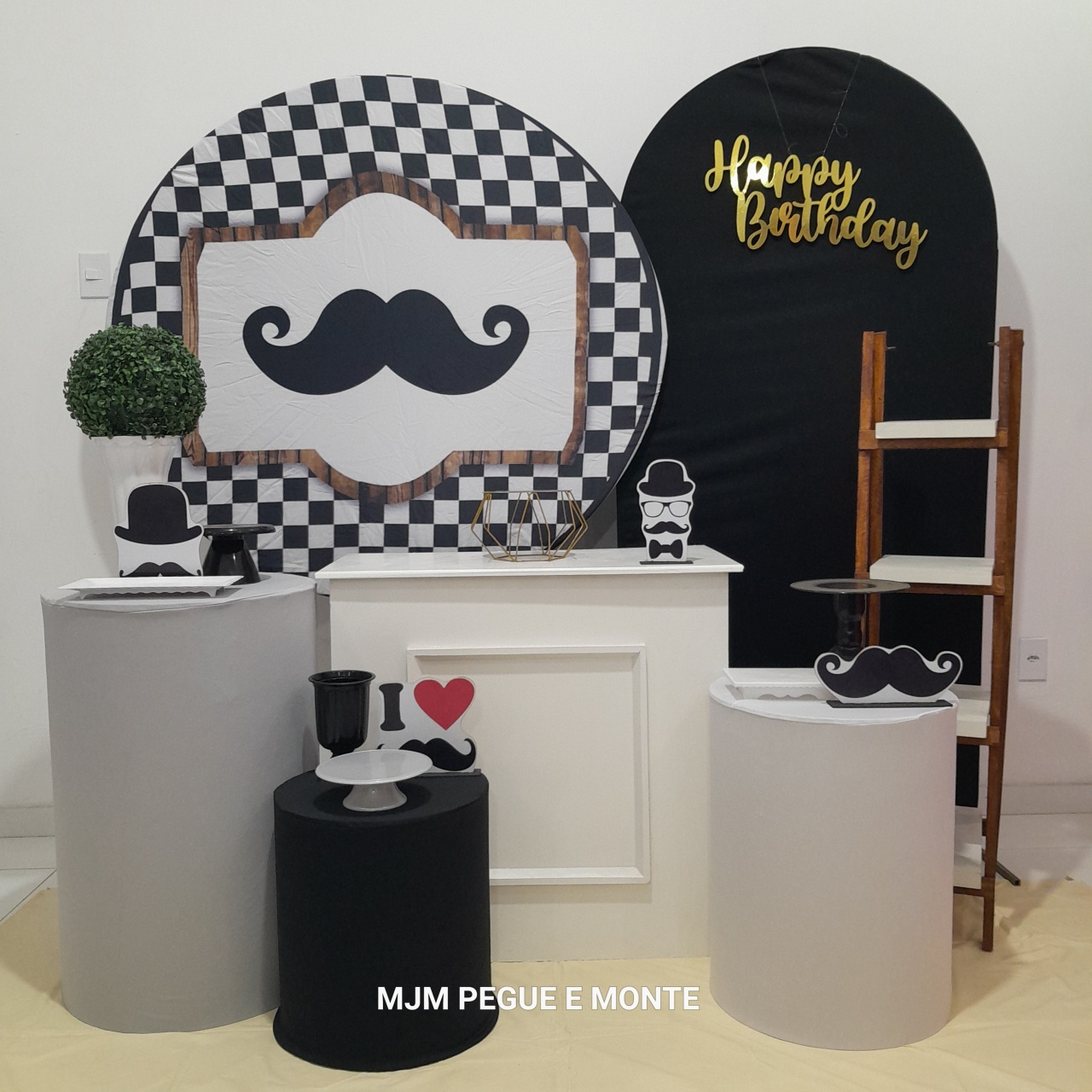 Kit Diamante Bigode Grosso - MJM PEGUE E MONTE