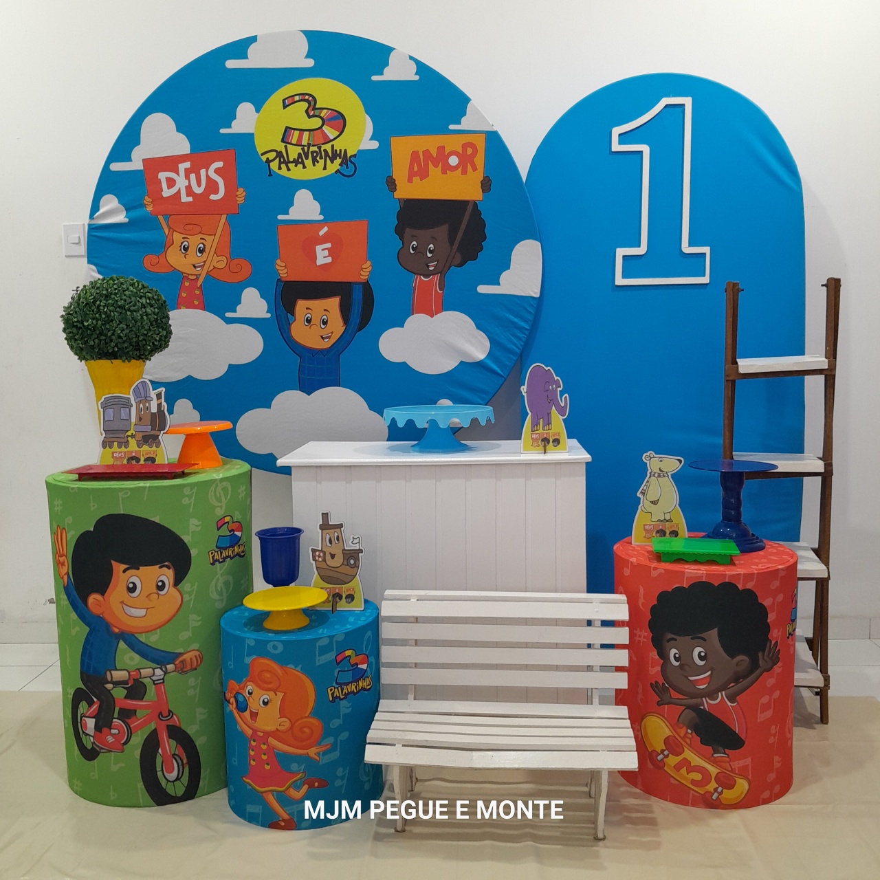 Kit Diamante 3Palavrinhas 02 - MJM PEGUE E MONTE