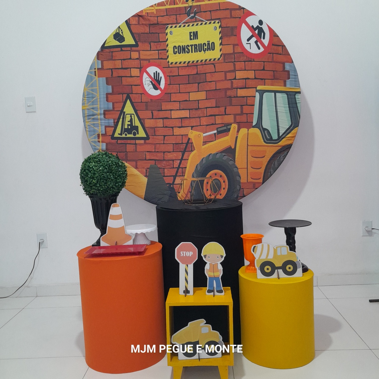 Kit Esmeralda Construção - MJM PEGUE E MONTE