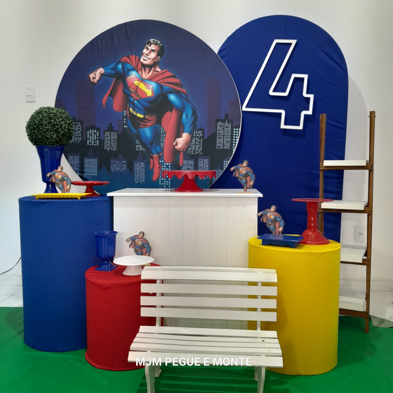 Kit Diamante Superman - MJM PEGUE E MONTE