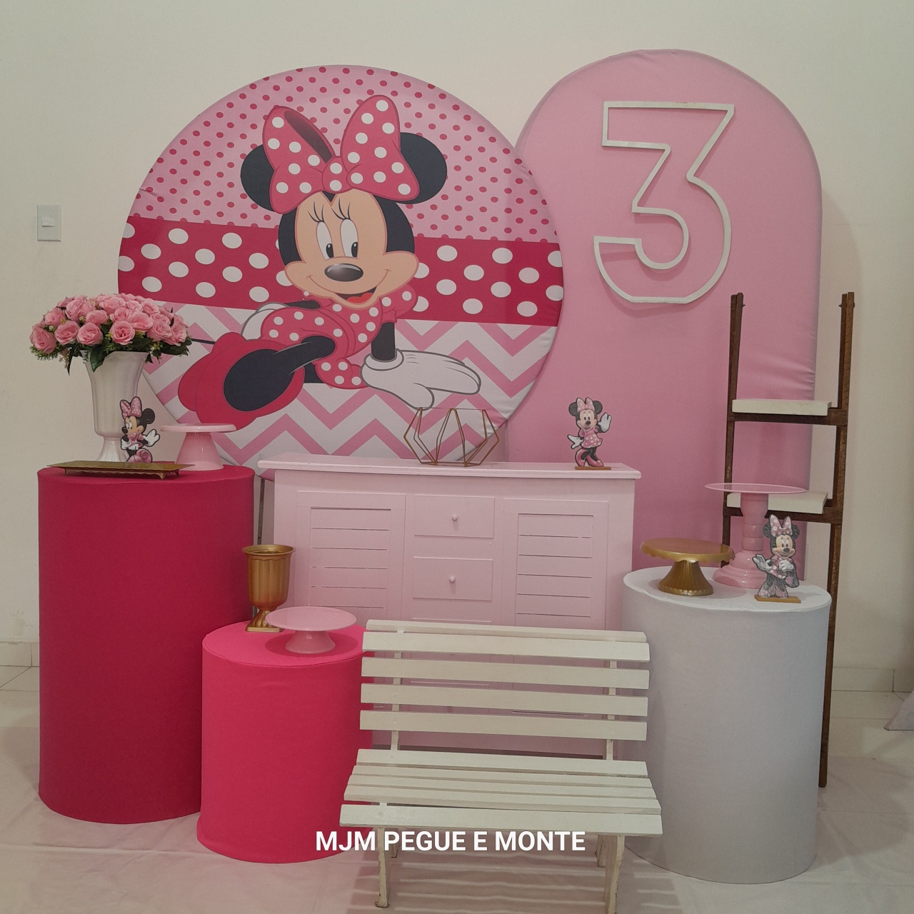 Kit Diamante Minnie - MJM PEGUE E MONTE