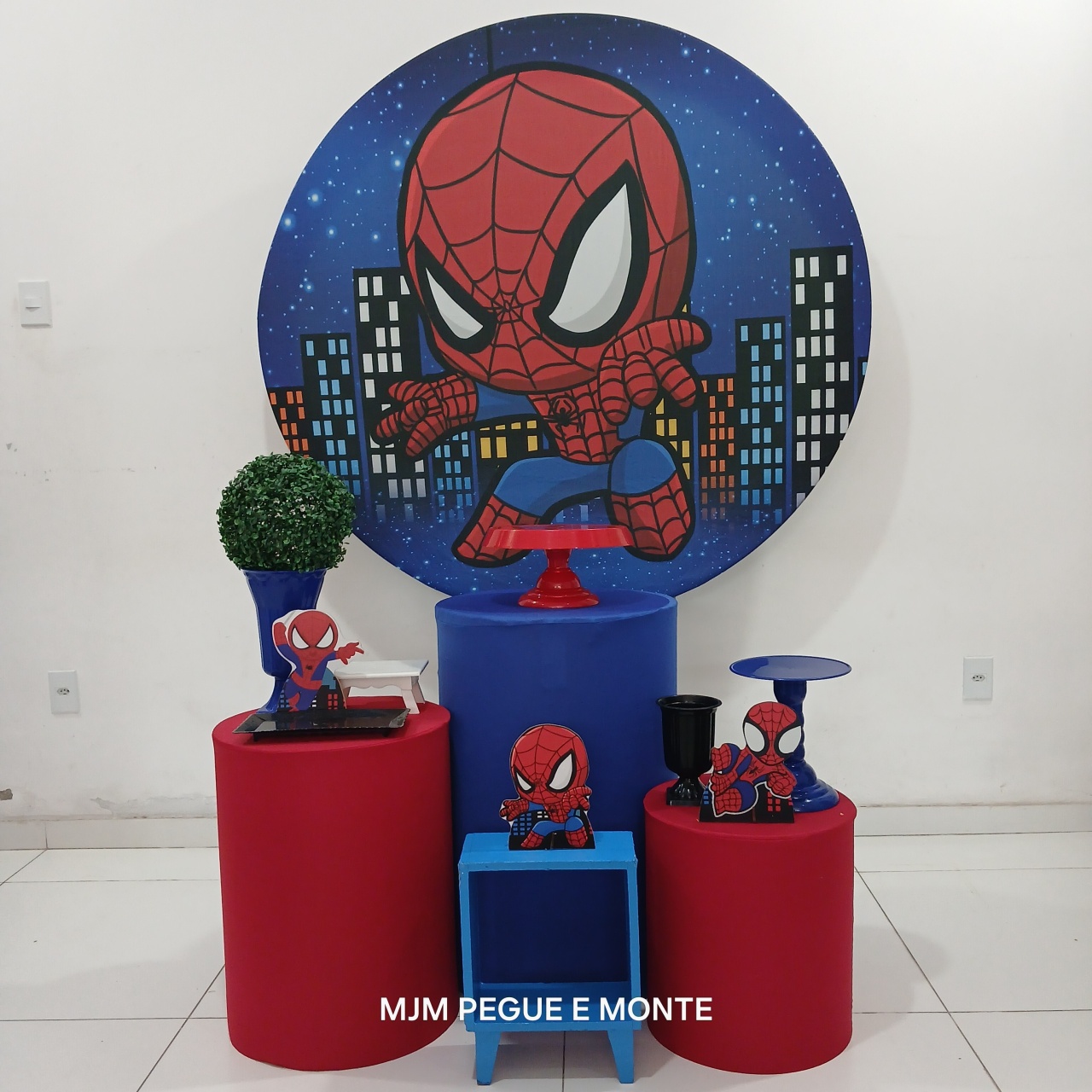 Kit Esmeralda Homem Aranha Baby - MJM PEGUE E MONTE