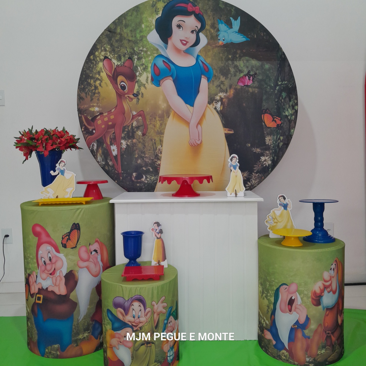 Kit Perola Branca de Neve 02 - MJM PEGUE E MONTE