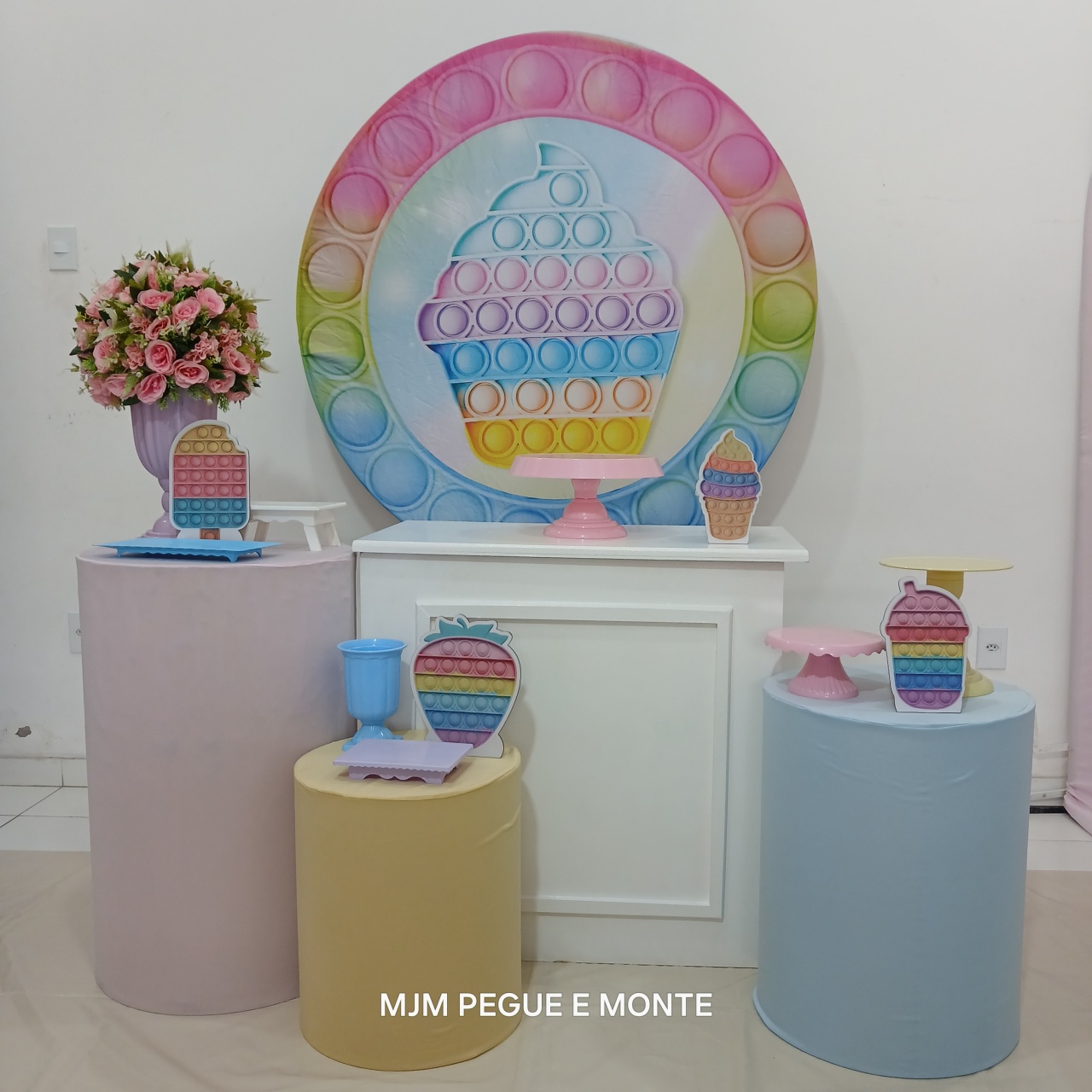 Kit Perola Pop It - MJM PEGUE E MONTE