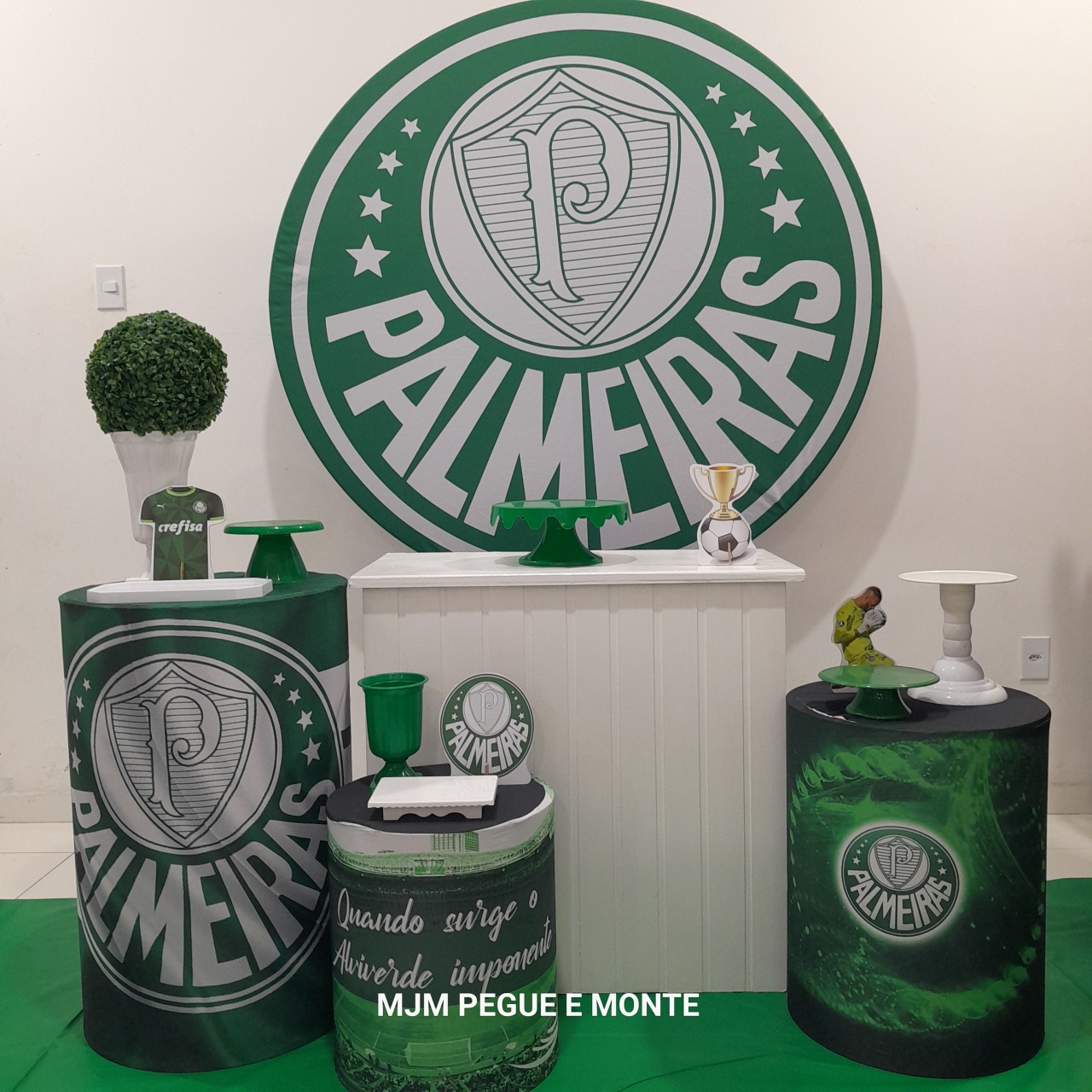 Kit Perola Palmeiras - MJM PEGUE E MONTE