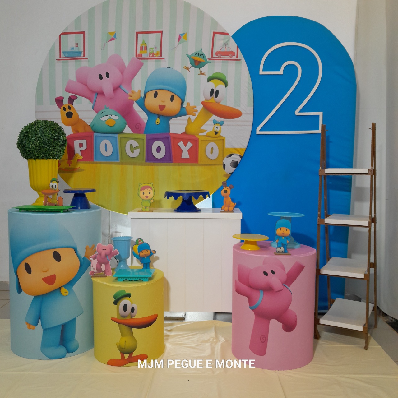 Kit Diamante Pocoyo - MJM PEGUE E MONTE