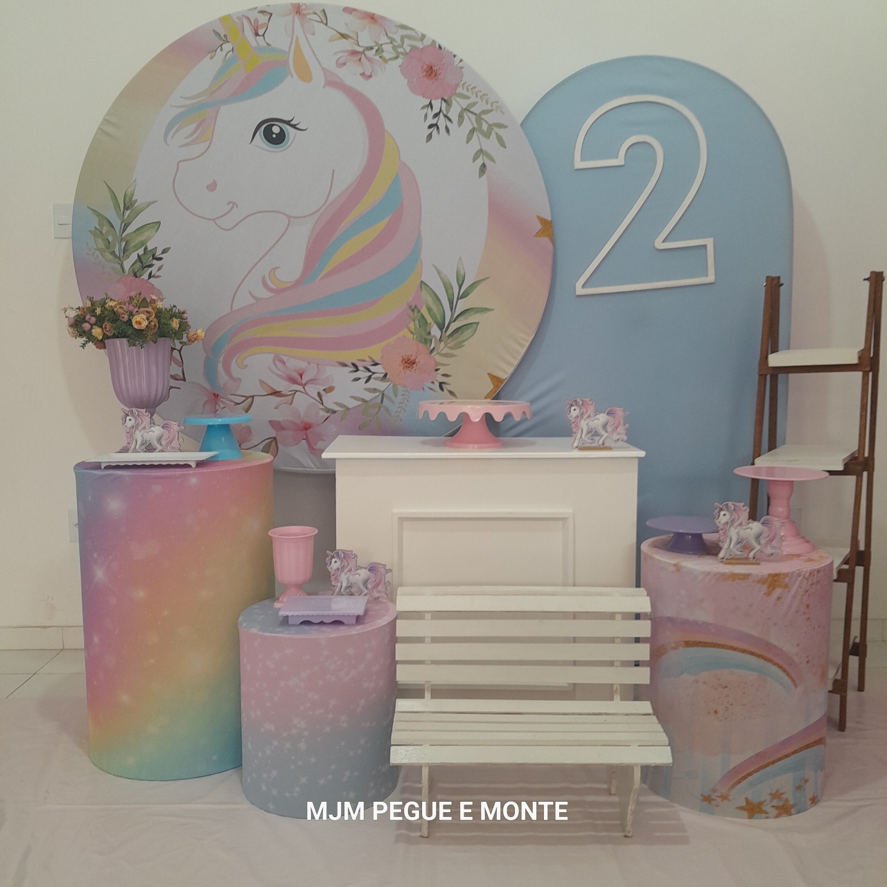 Kit Diamante Unicórnio 01 - MJM PEGUE E MONTE