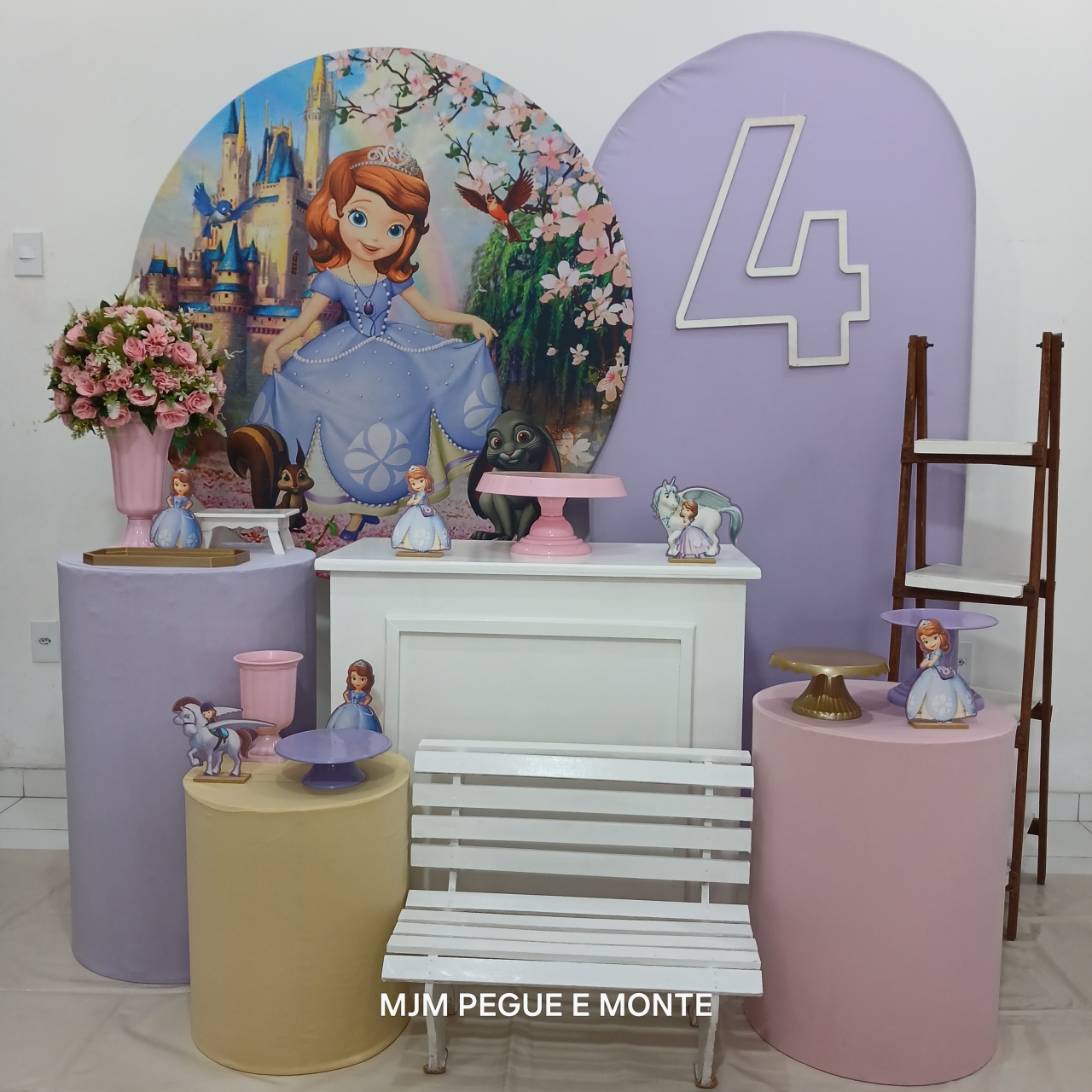 Kit Diamante Princesa Sofia - MJM PEGUE E MONTE