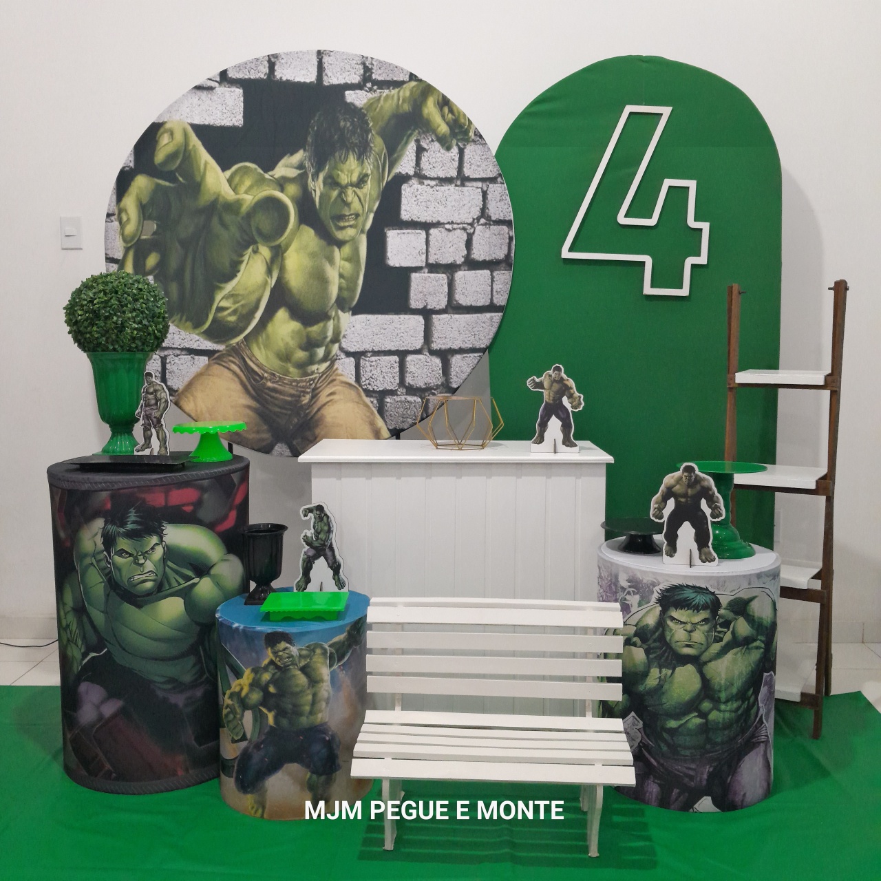 Kit Diamante Hulk 2 - MJM PEGUE E MONTE
