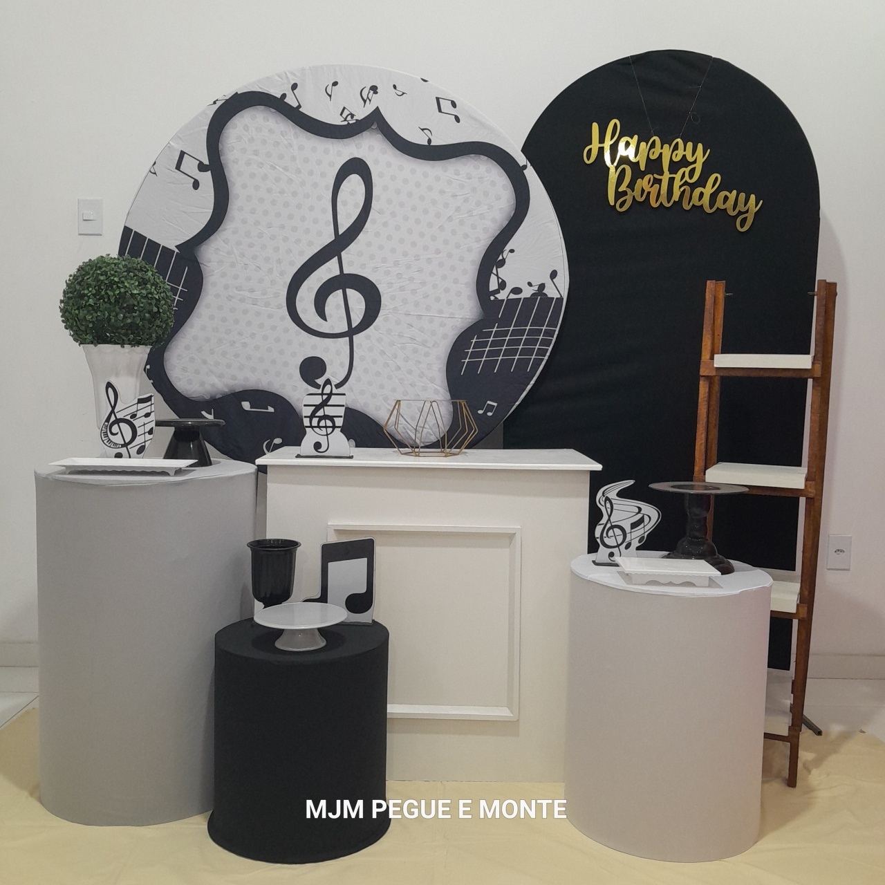 Kit Diamante Música - MJM PEGUE E MONTE