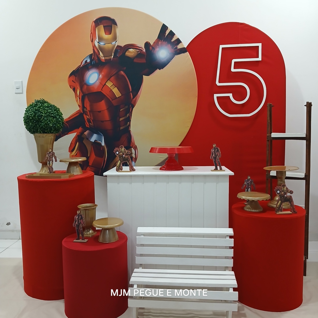 Kit Diamante Homem de Ferro - MJM PEGUE E MONTE