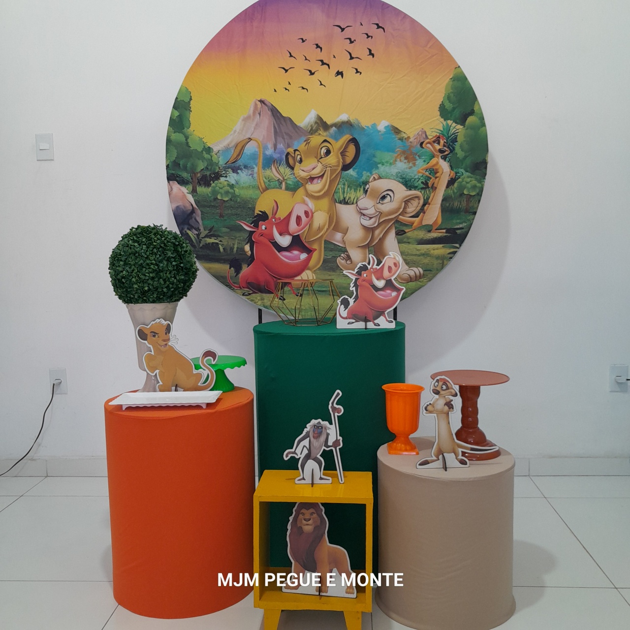 Kit Esmeralda Rei Leao - MJM PEGUE E MONTE