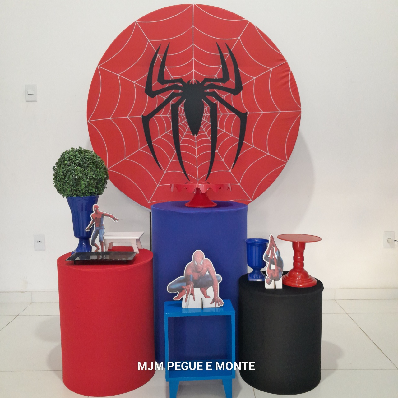 Kit Esmeralda Homem Aranha 02 - MJM PEGUE E MONTE