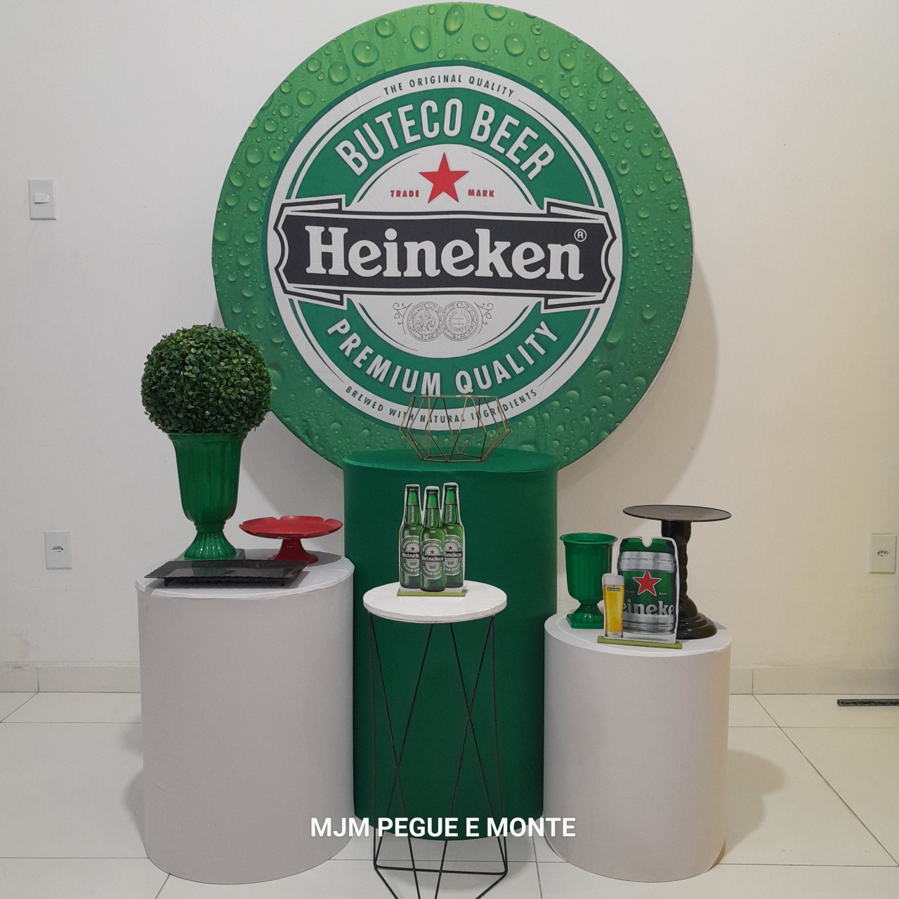 Kit Esmeralda Heineken - MJM PEGUE E MONTE