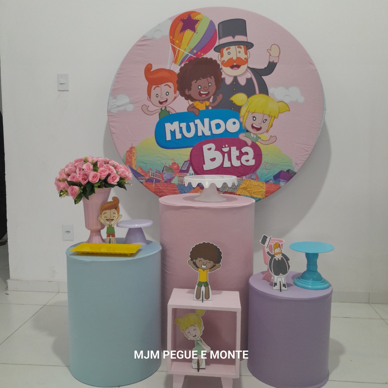 Kit Esmeralda Mundo Do Bita Menina - MJM PEGUE E MONTE