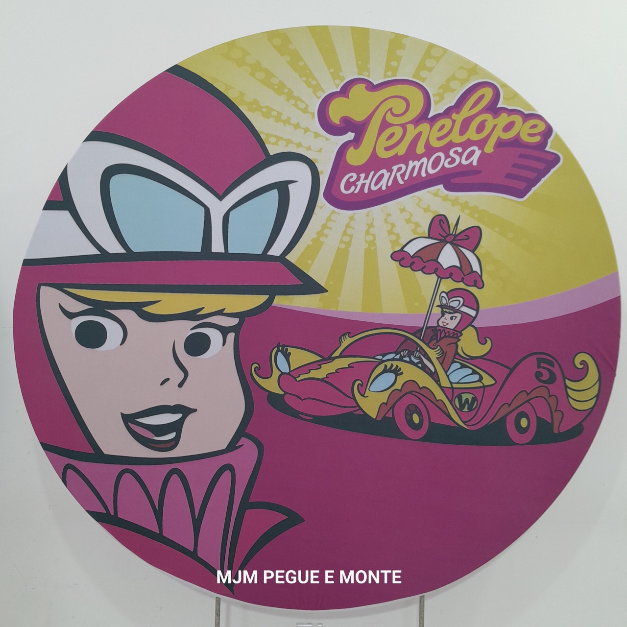 Capa Painel Redondo Penelope - MJM PEGUE E MONTE