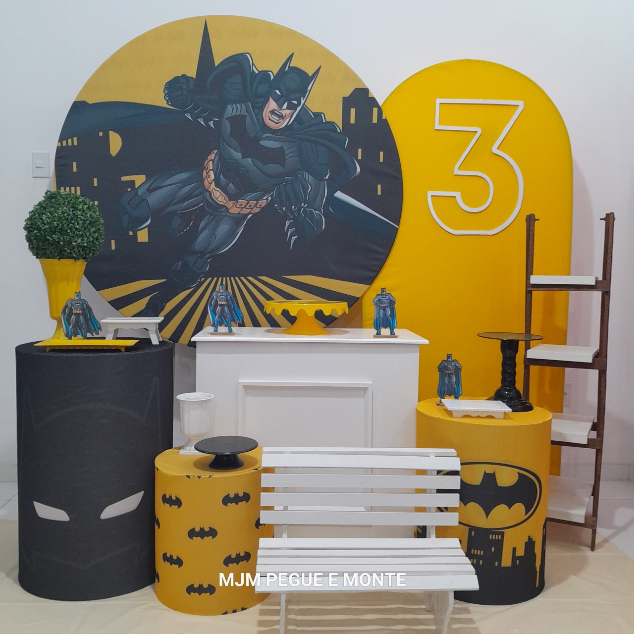 Kit Diamante Batman - MJM PEGUE E MONTE