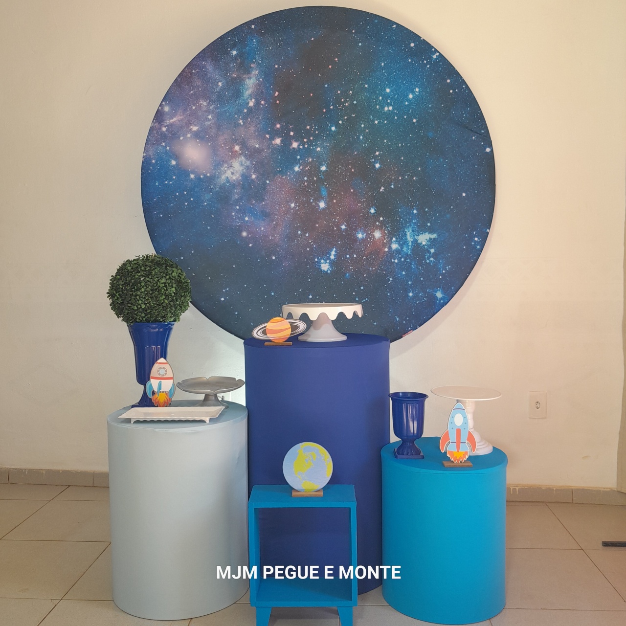 Kit Esmeralda Galaxia - MJM PEGUE E MONTE